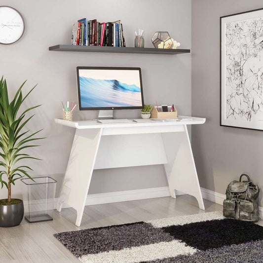 Teknik Towson Trestle Desk White - Work Well HQ