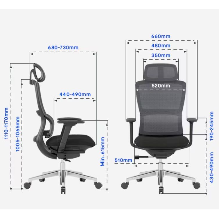 FlexiSpot Office Chair With Lumbar Support - Work Well HQ