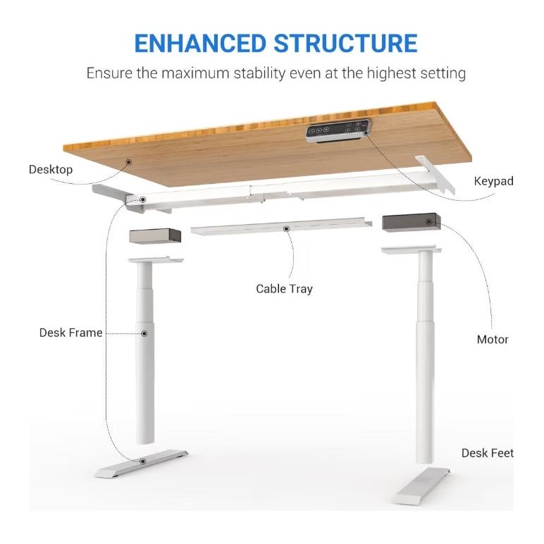 FlexiSpot Standing Desk For WFO and WFH - Work Well HQ