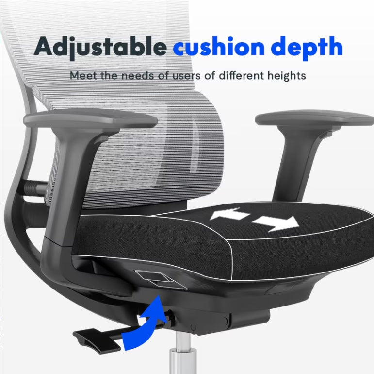 FlexiSpot Office Chair With Lumbar Support - Work Well HQ