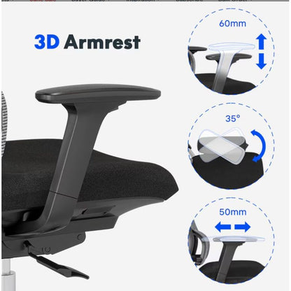 FlexiSpot Office Chair With Lumbar Support - Work Well HQ