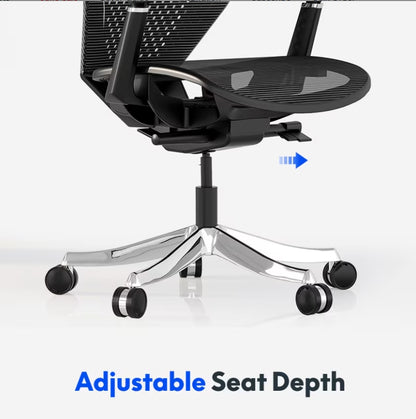 FlexiSpot Mesh Ergonomic Office Chair - Work Well HQ