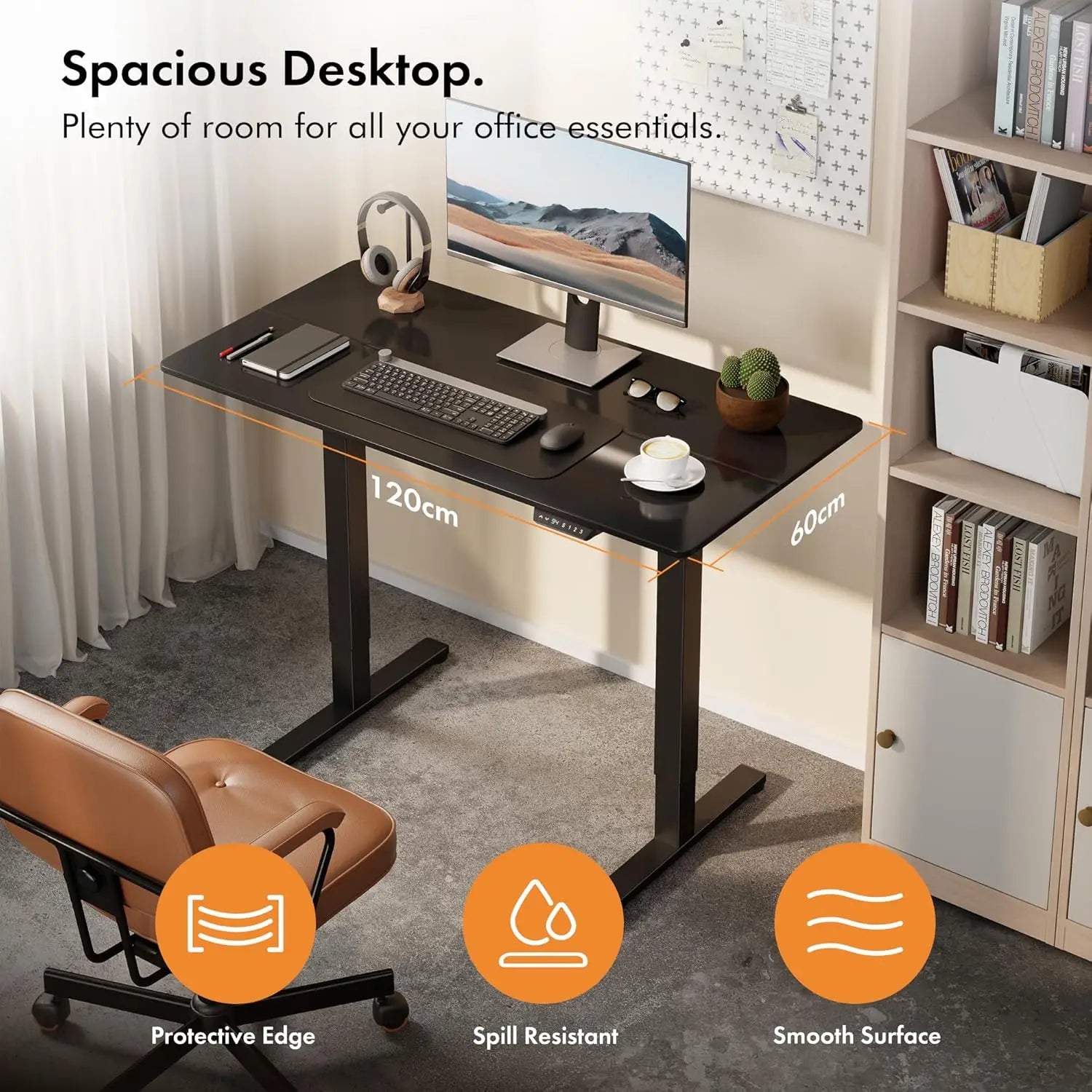 Work Well HQ VonHaus Electric Standing Desk XMSJ